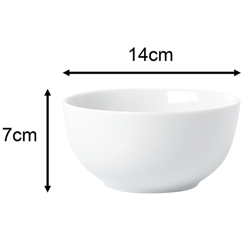 Waterside Rimmed White 24 Piece Dinner Set Image 7