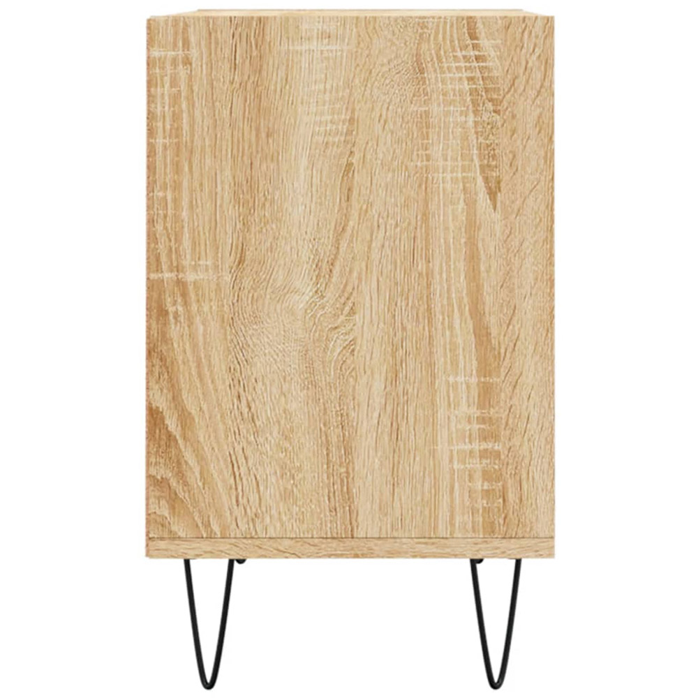 vidaXL 4 Shelf Sonoma Oak TV Cabinet Image 5