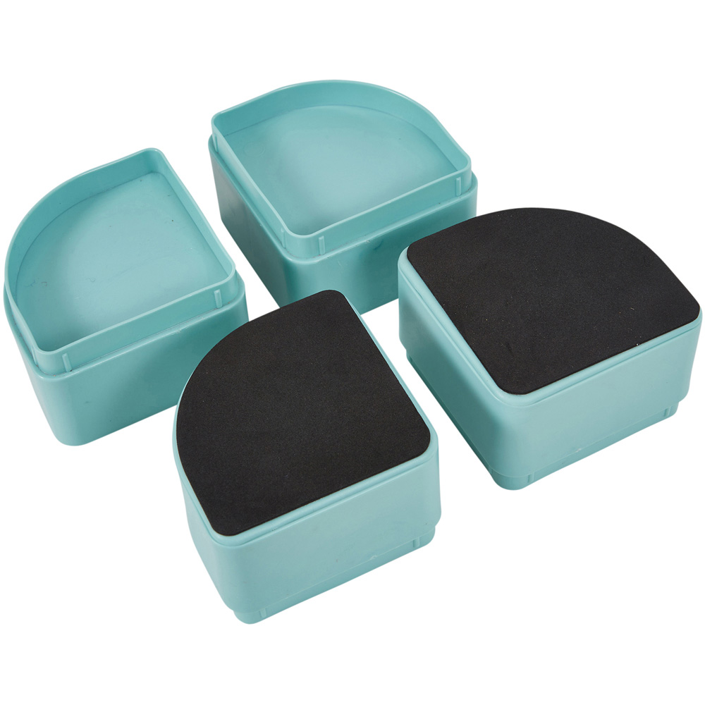 Liberty House Toys Blue and White Kids Height Adjustable Table and Chairs Image 6