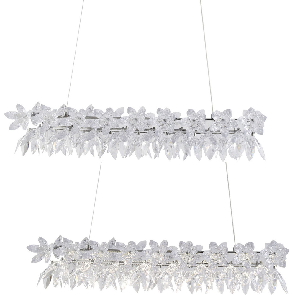 Genevieve LED Ceiling Fitting Chrome Image 5