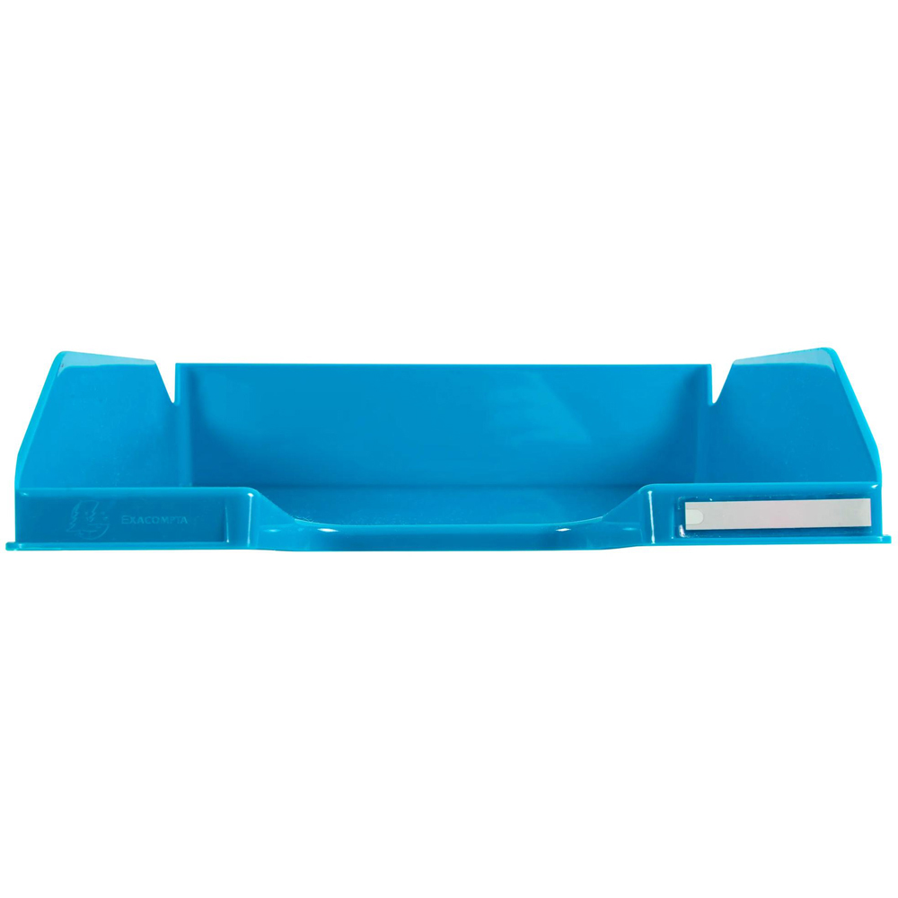 Exacompta Iderama Turquoise Gloss Letter Tray 6 Pack Gloss Image 2