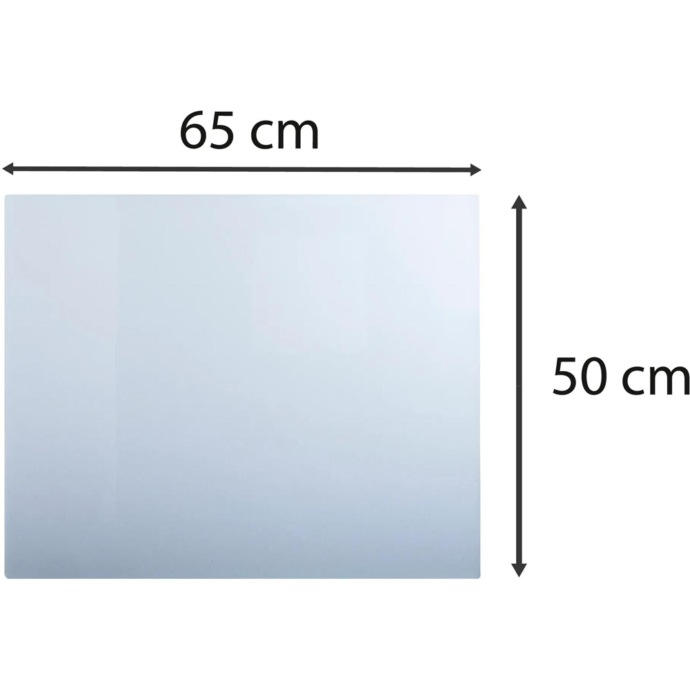 Exacompta Frosted PVC Desk Mat 50 x 65cm Image 9