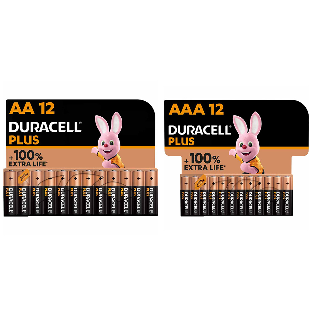 Duracell Plus 24 Battery Bundle Image 1