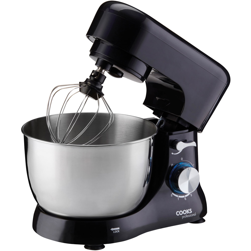 Cooks Professional G3136 Black 1000W Stand Mixer Image 4