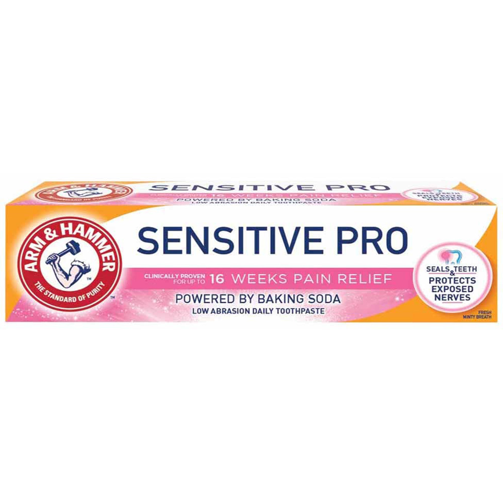 Arm and Hammer Pro Enamel Sensitive Toothpaste 75ml Image 1