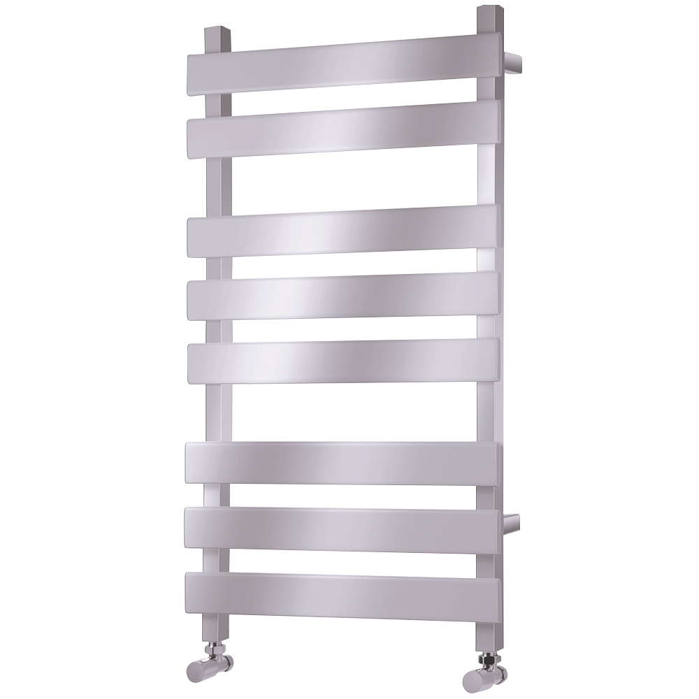 Towelrads Perlo 853 BTU Chrome Designer Towel Radiator 800 x 500mm 250W Image 1