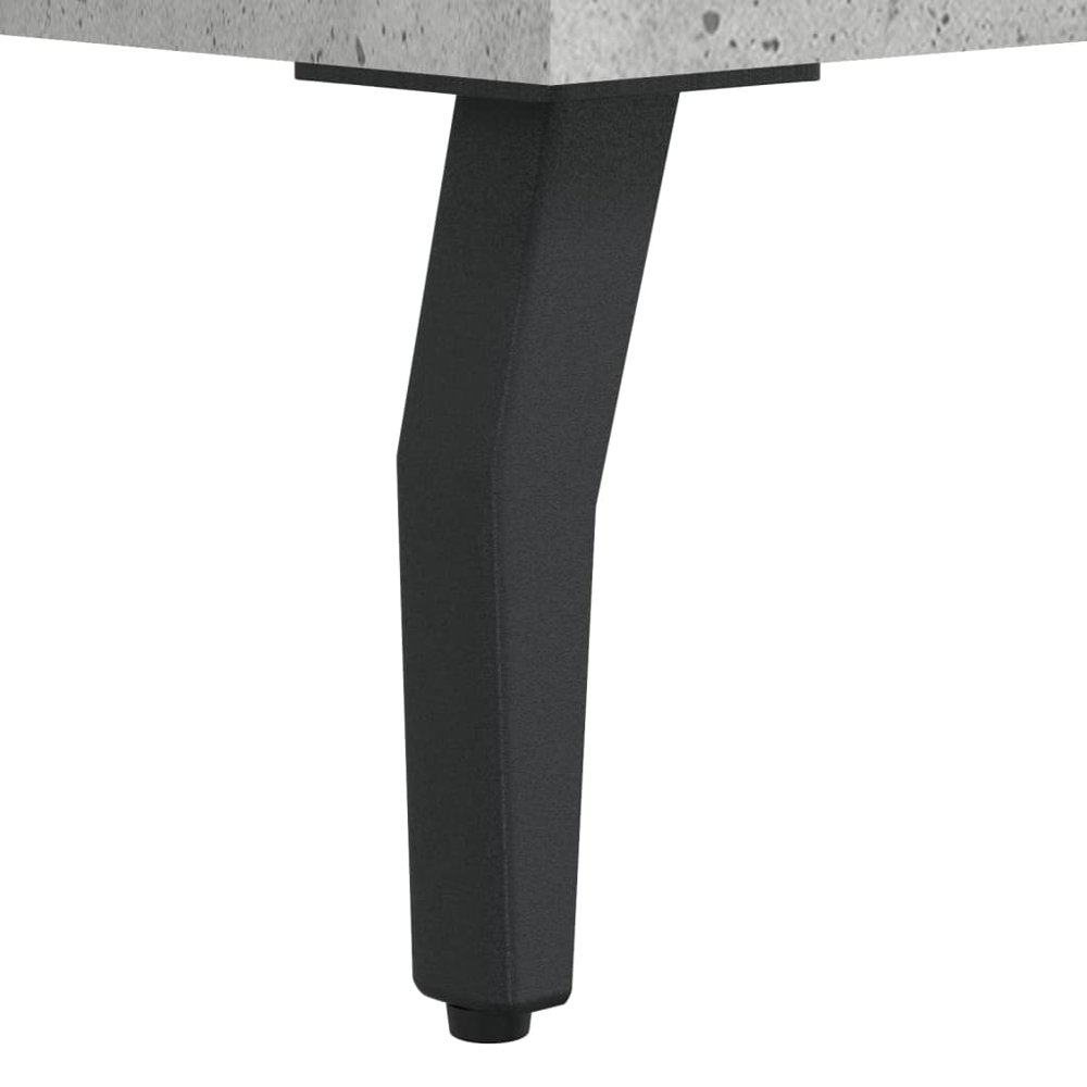 vidaXL 2 Door 2 Shelf Concrete Grey TV Cabinet Image 7