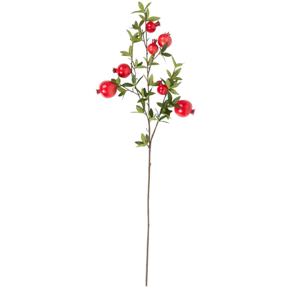 Pomegranate Decorative SprayRed Image 1
