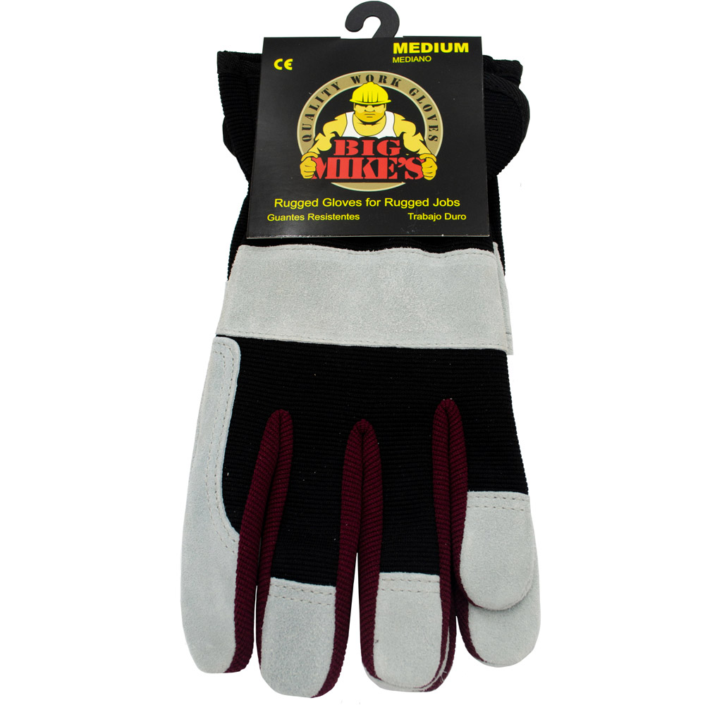 StoneBreaker Big Mikes Medium Sport Leather Palm Gloves Image 6