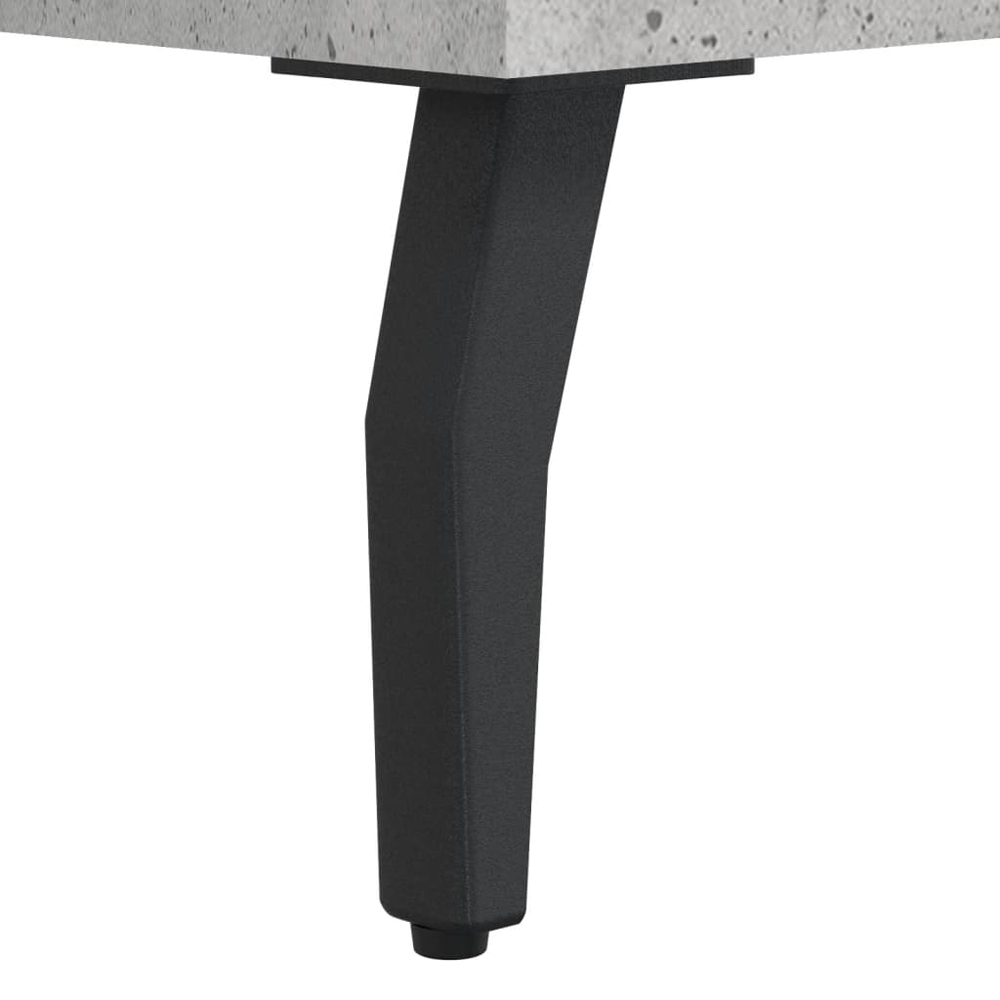 vidaXL 4 Door Grey Highboard Image 9