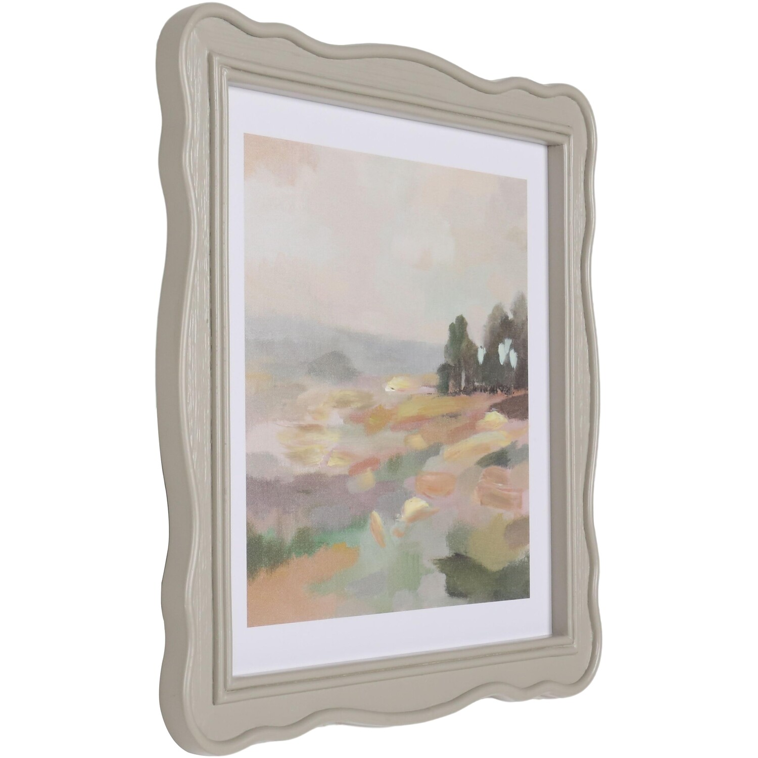 Pastel Landscape Framed Art Image 7