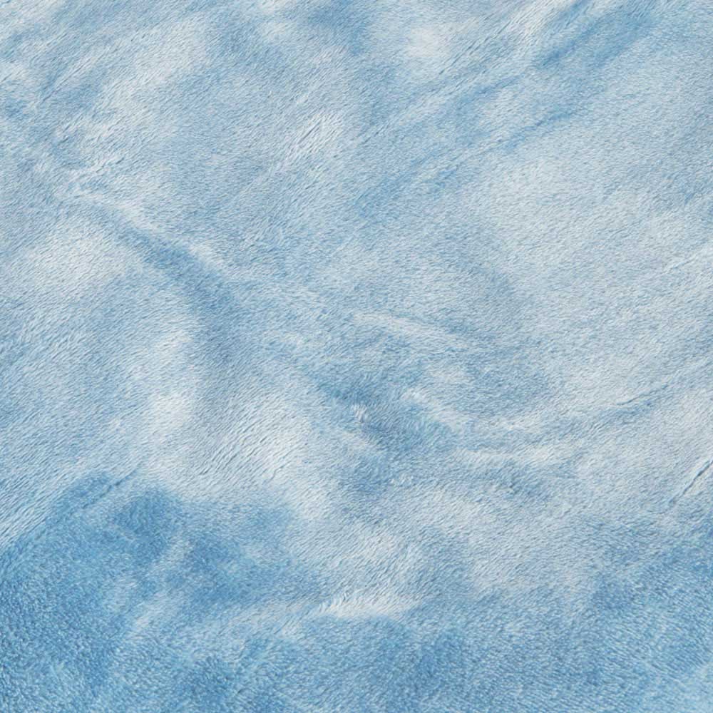 Wilko Blue Fog Supersoft Throw 200 x 200cm Image 3