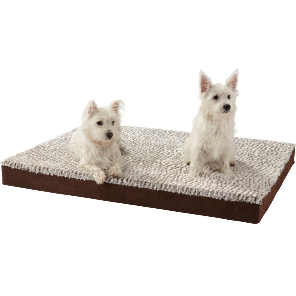 Bunty Large Brown Ultra Soft Pet Basket Bed Image 6