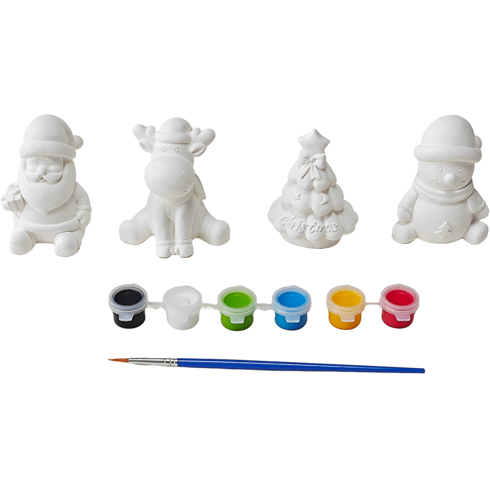 Christmas Character Plaster Kit - White Image 2