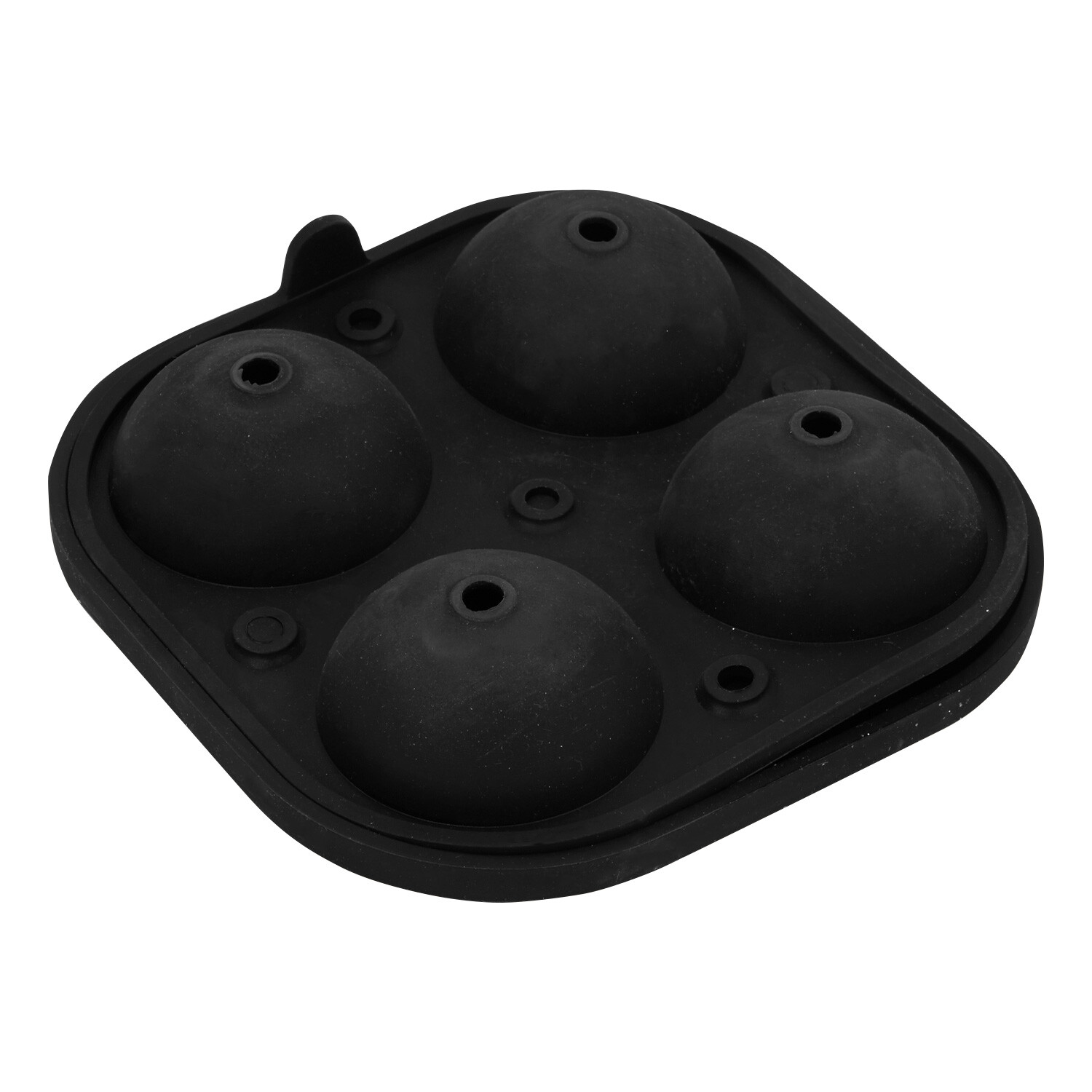 4-Ball Silicone Ice Mould - Black Image 3