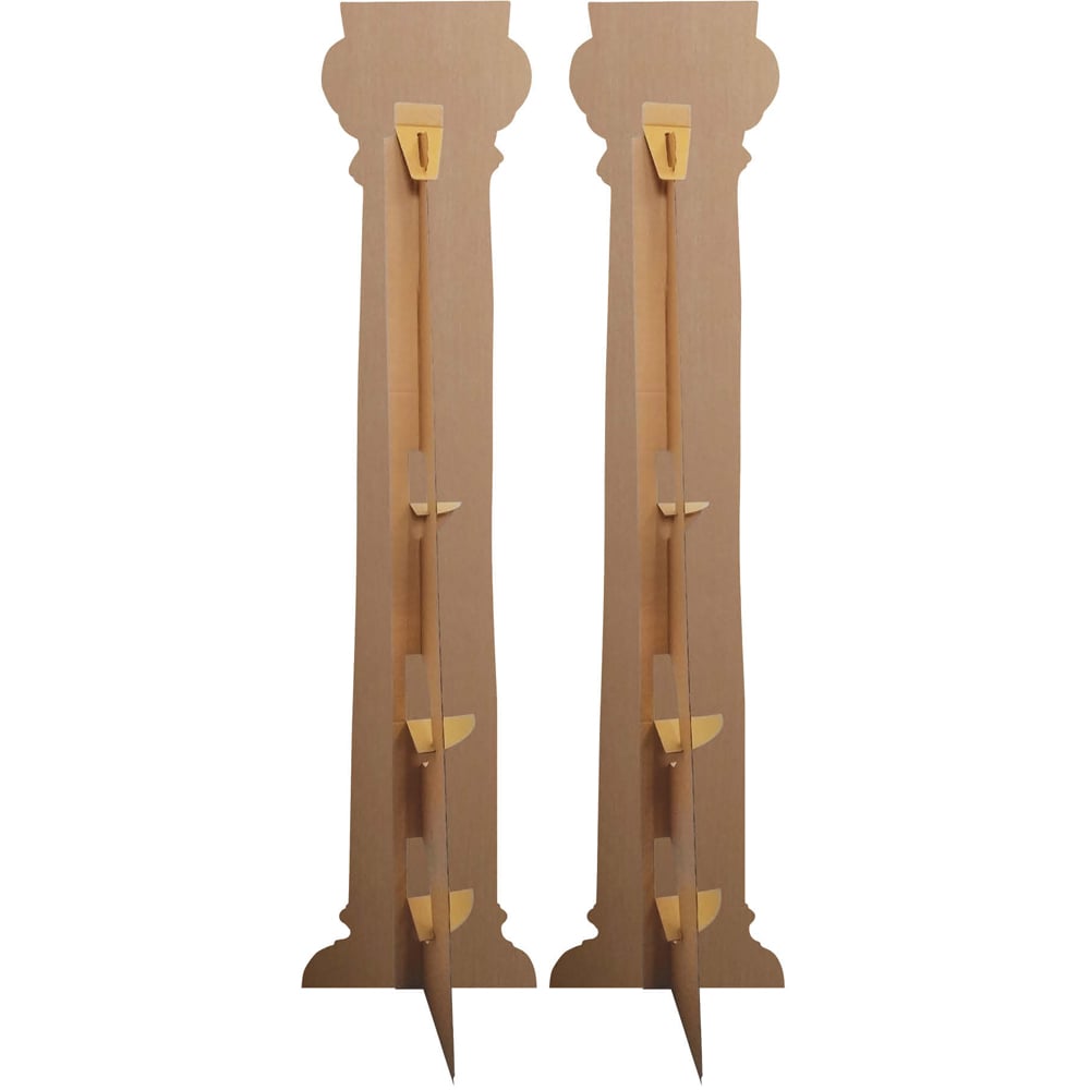 Star Cutouts Roman Pillars Cardboard Cutout 6.5ft 2 Pack Image 3