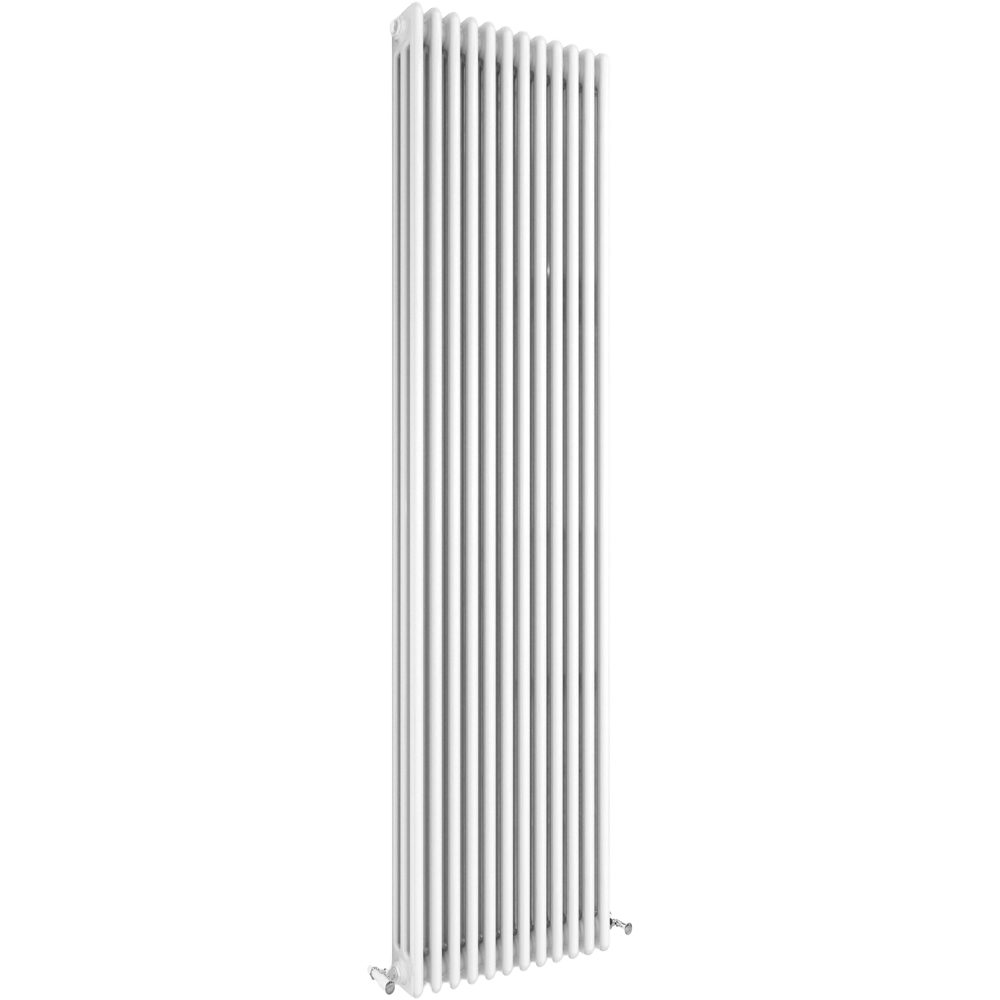 Stech Homes 7625 BTU White 3 Column Vertical Radiator 1800 x 560mm Image 1