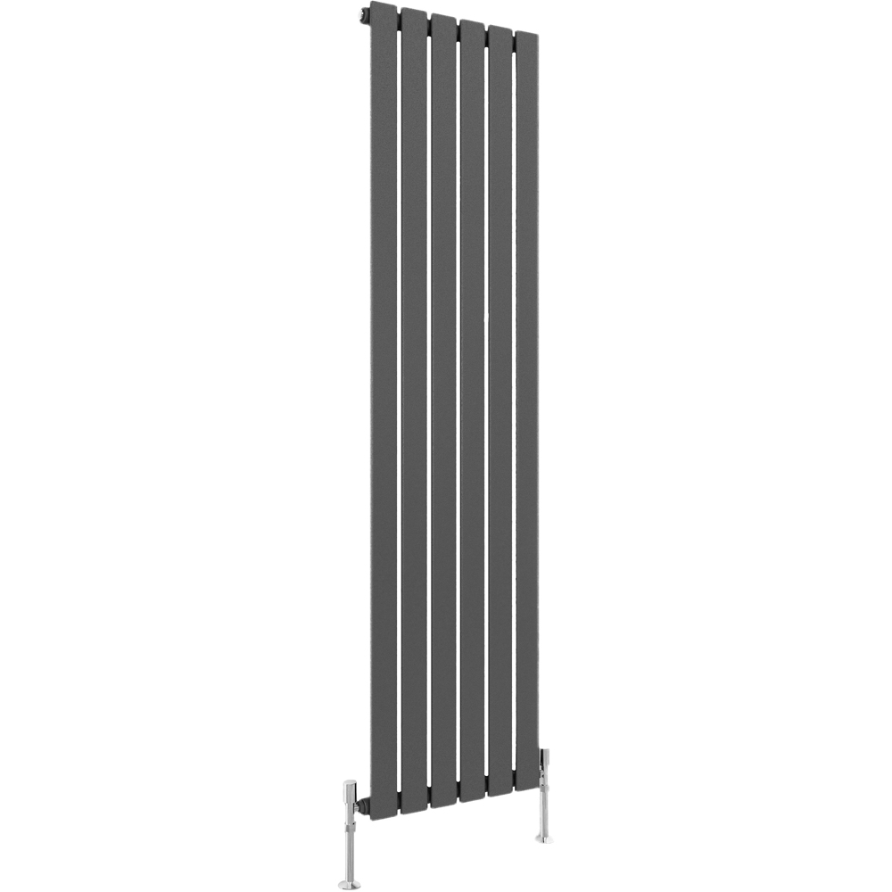 Stech Homes 2805 BTU Anthracite Single Panel Radiator 1600 x 408mm Image 1