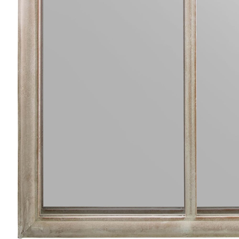 MirrorOutlet Somerley Chapel Arched Garden Mirror 150 x 81cm Image 4