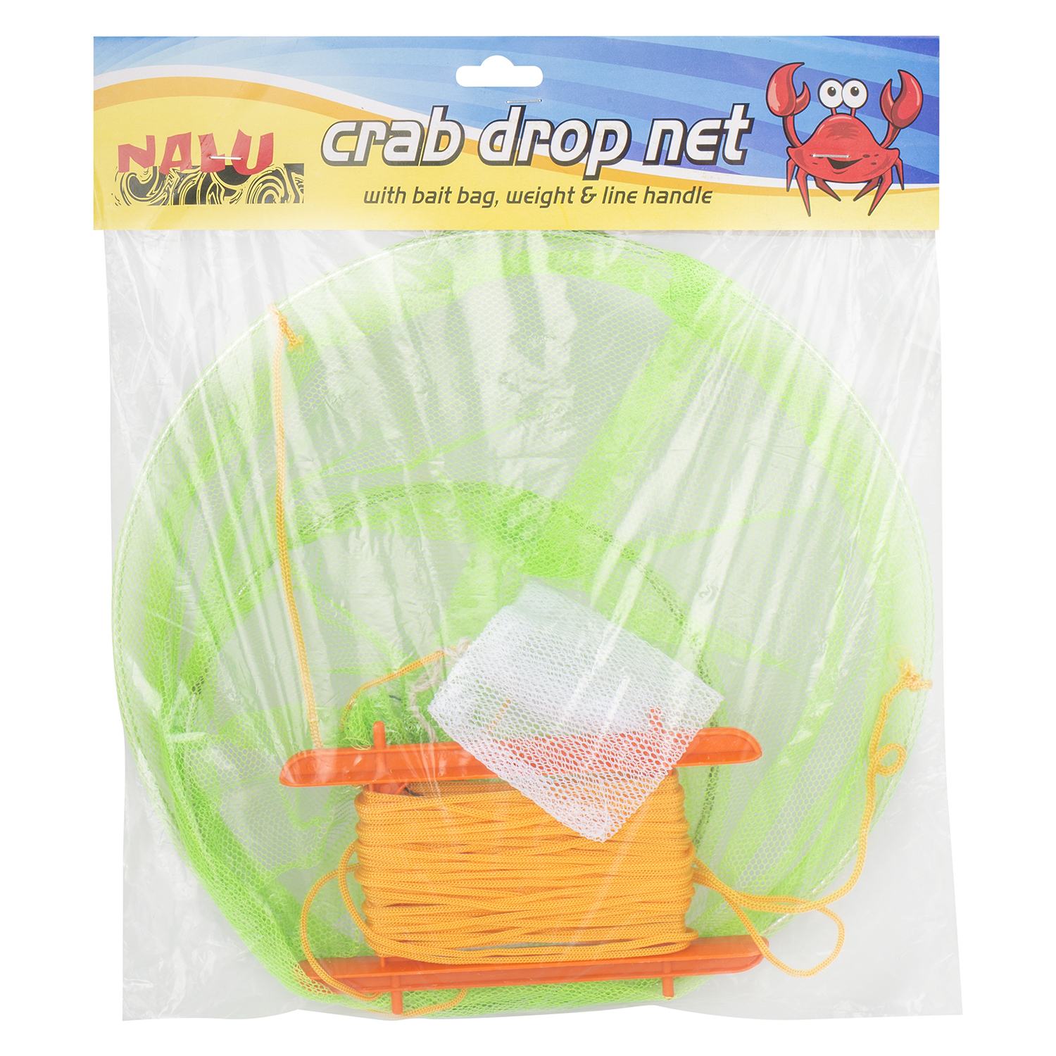 Crab Drop Net with Bait Bag and Line Handle Image 2