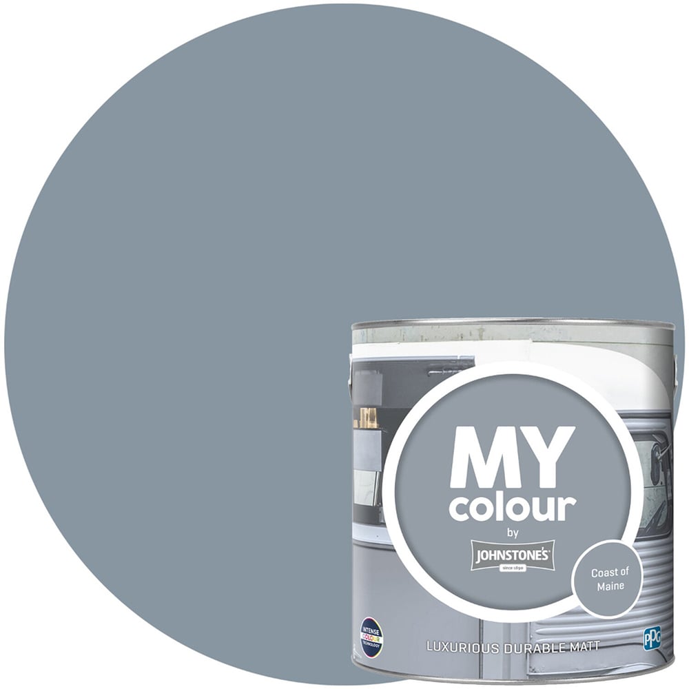 Johnstone's MY Colour Luxurious Durable Matt Paint Coast of Maine Image 4