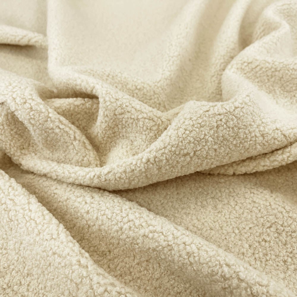 Desser Furniture Vanilla Boucle Fabric Cosy Chair Image 8