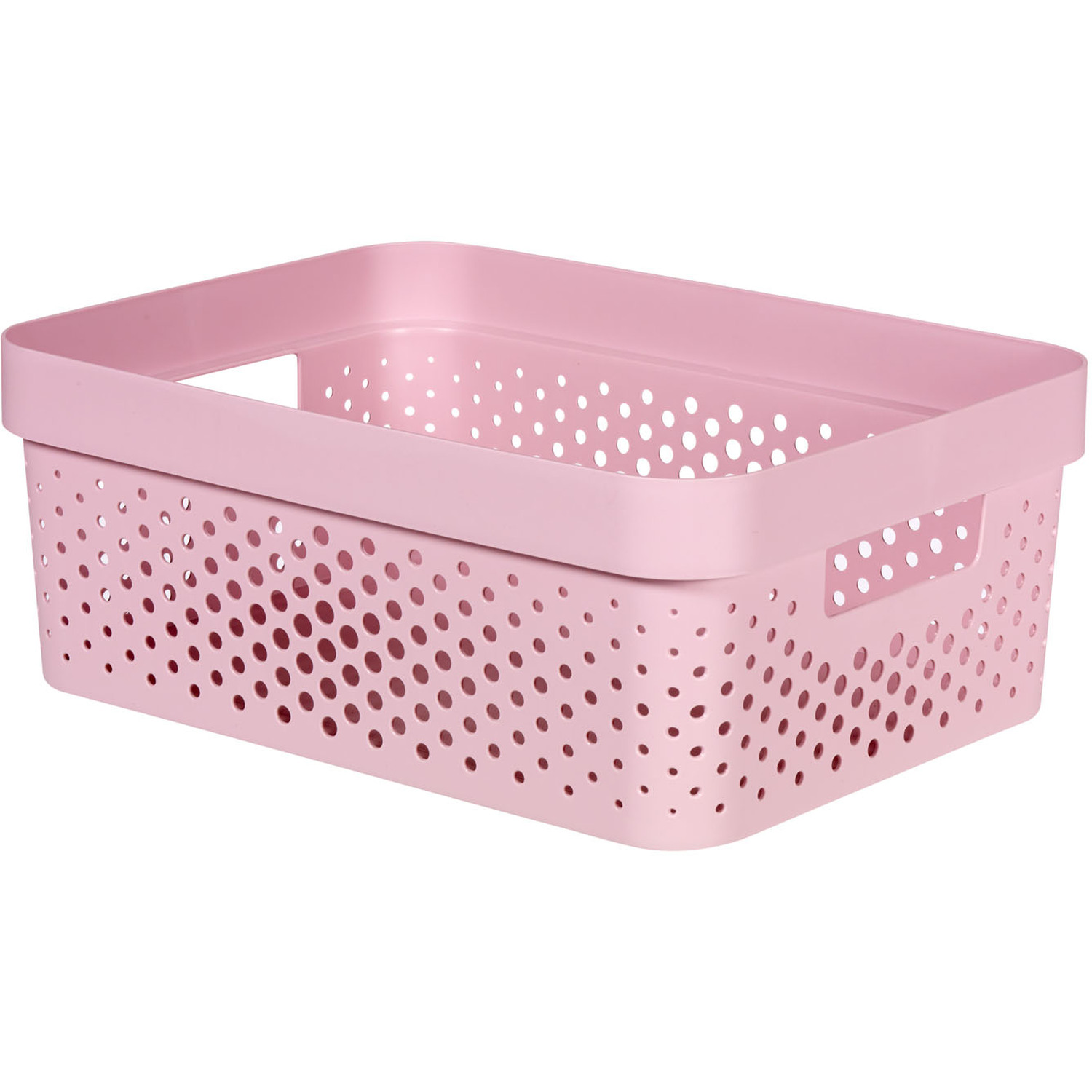 Curver Infinity Dots Storage Box   - Pink / 11l Image 1