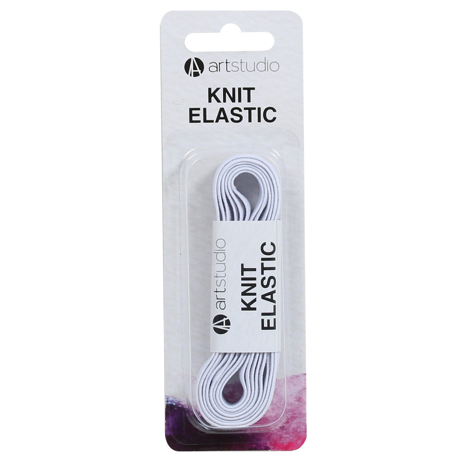 Knit Elastic - White Image