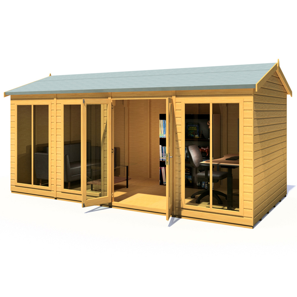Shire GB Mayfield 16 x 8ft Summerhouse Image 4