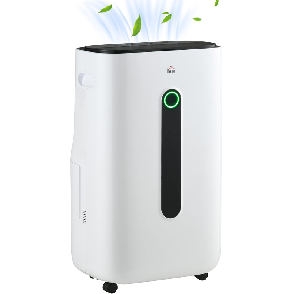 Portland White Portable Dehumidifier with Air Purifier 20L Per Day Image 3