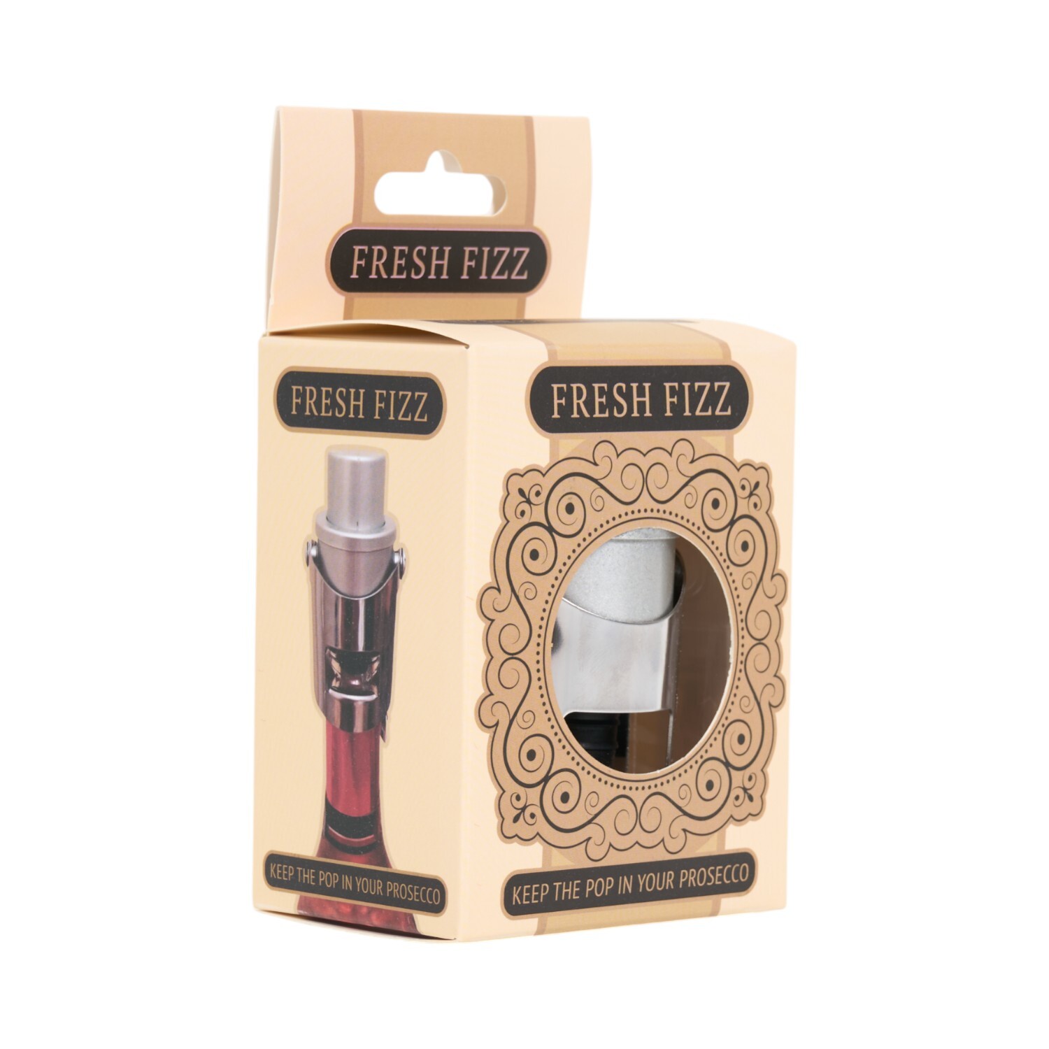 Fizz Fresh Bottle Stopper Silver Image 3