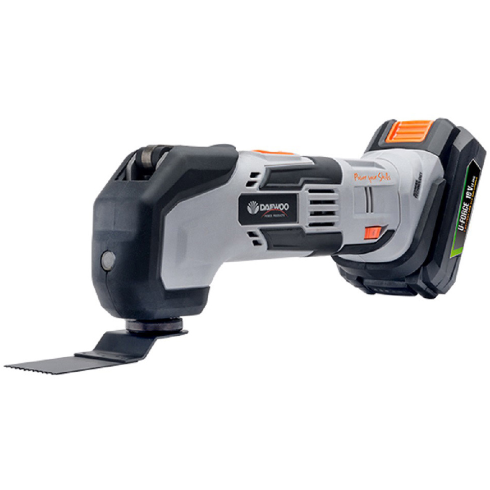 Daewoo U-Force 18V 2Ah Lithium-Ion Cordless Multi Tool with Battery Charger Image 2