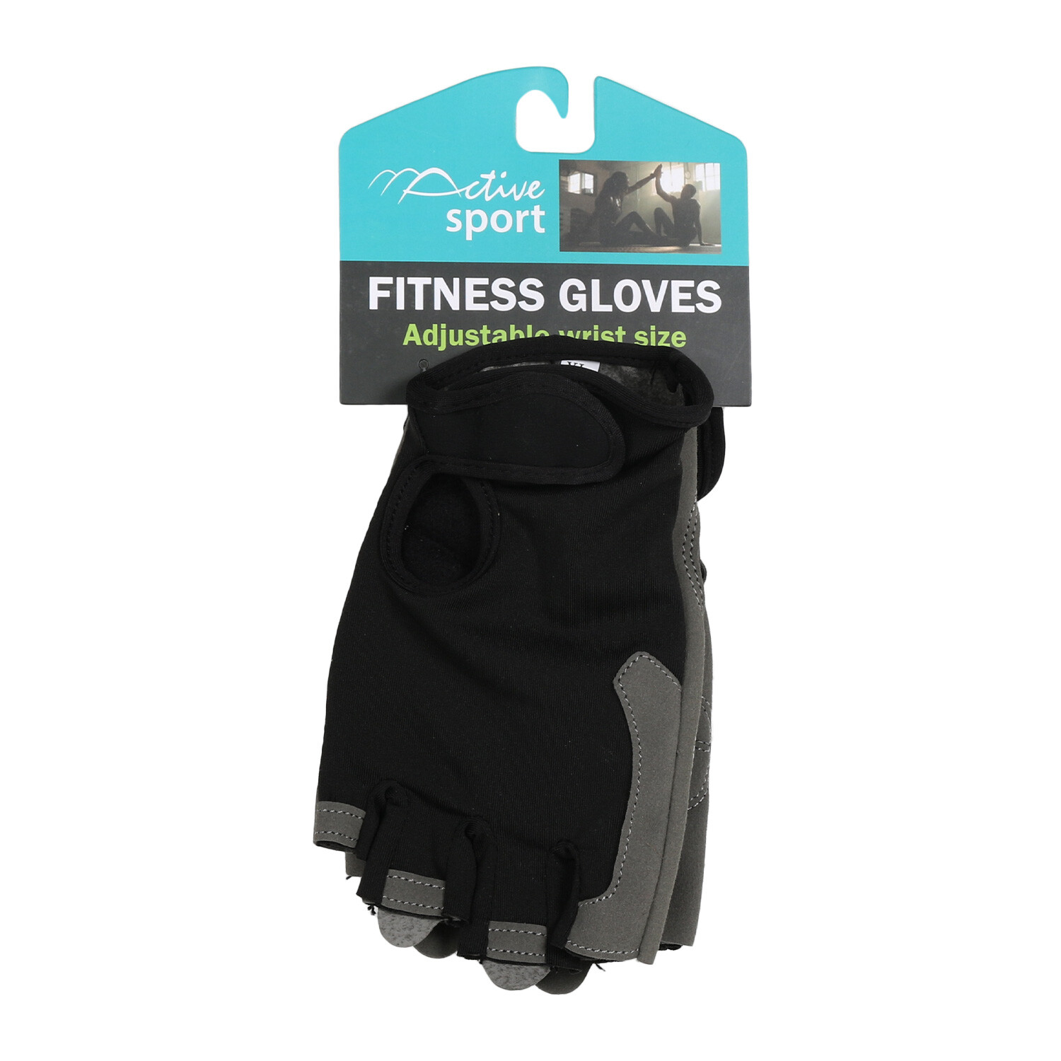 Fitness Gloves - Black Image 1