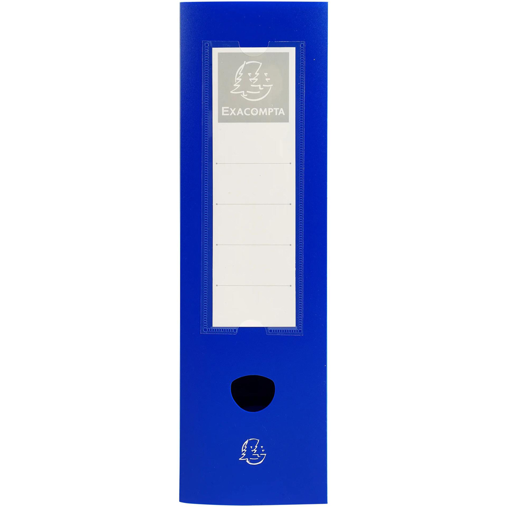 Exacompta A4 Blue Filing Box 80mm 10 Pack Image 3