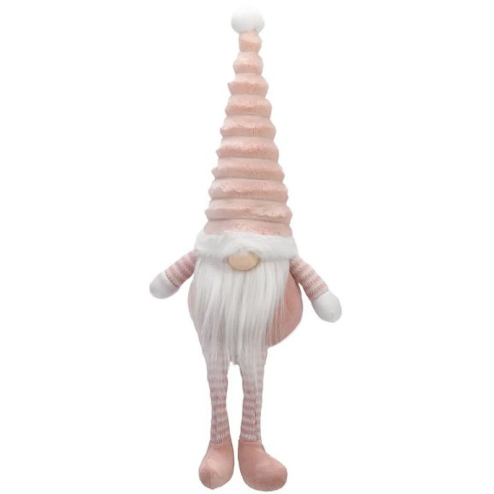 Samuel Alexander Pink Plush Sitting Gonk Christmas Decoration 44cm Image 1