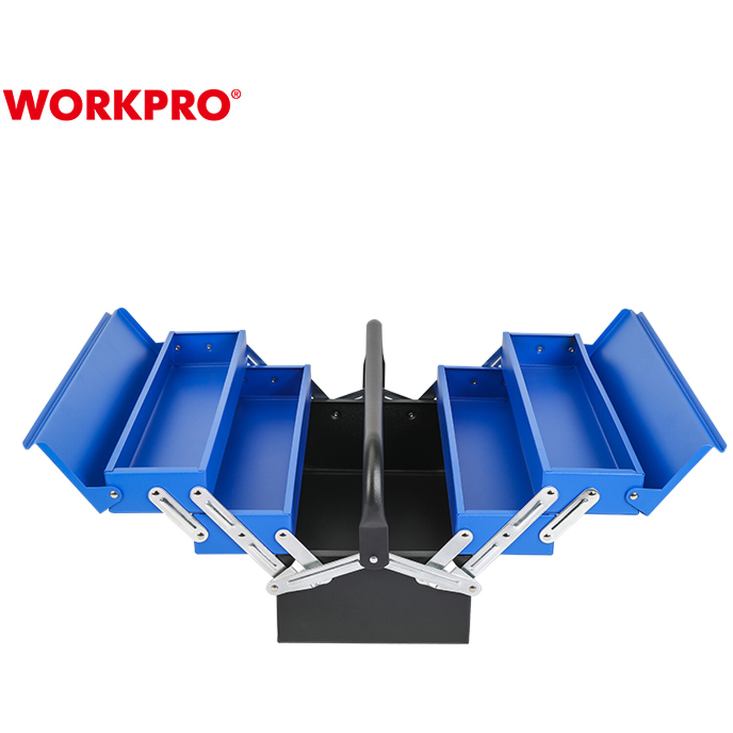 Workpro 5 Tray Tool Box Image 2