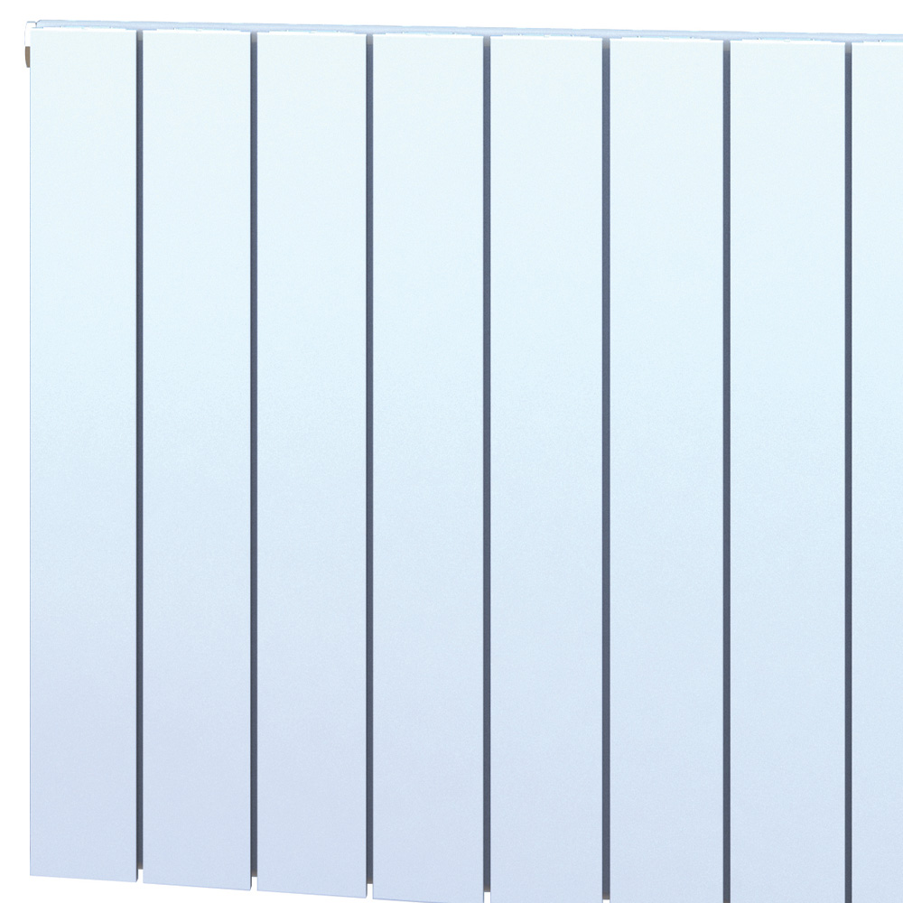 Towelrads Hanworth Plus 4804BTU Horizontal White Aluminium Radiator 960 x 600mm 1408W Image 2