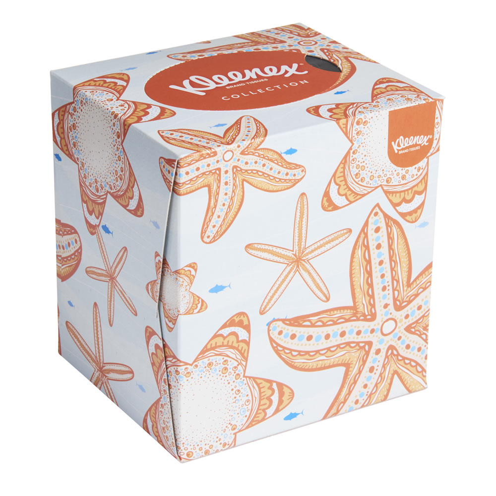 Kleenex Collection Tissues Cube 56 Sheets 3 Ply Image 3
