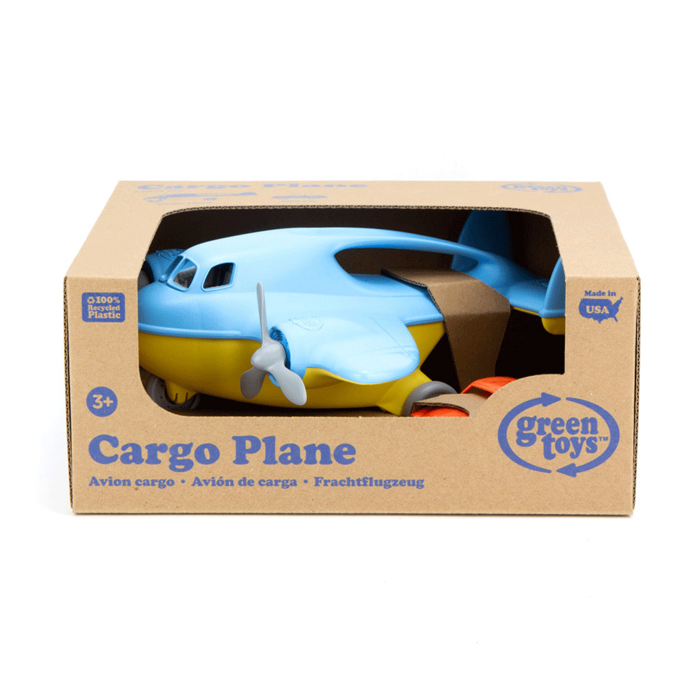 BigJigs Toys Green Toys Cargo Plane Image 1