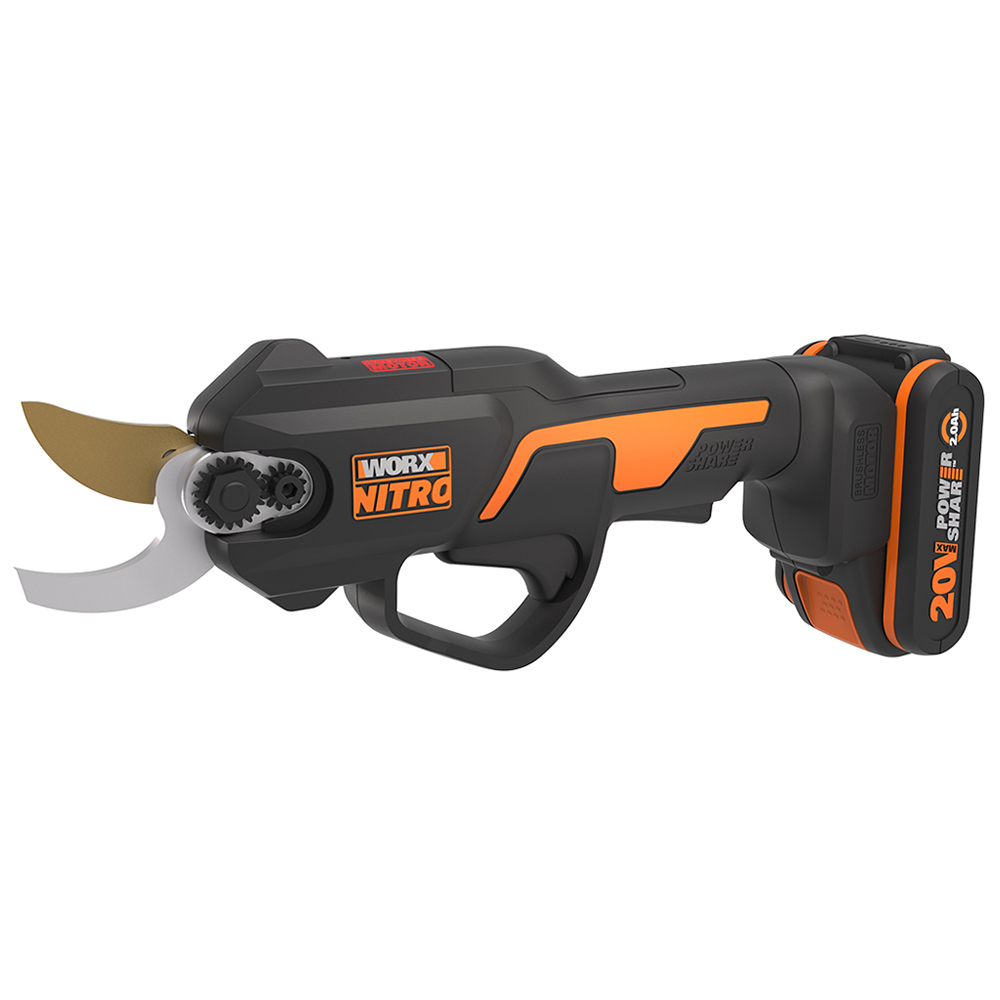 Worx WG330E 20V Cordless Pruner Garden Shears with 2.0Ah Battery and Charger Image 3