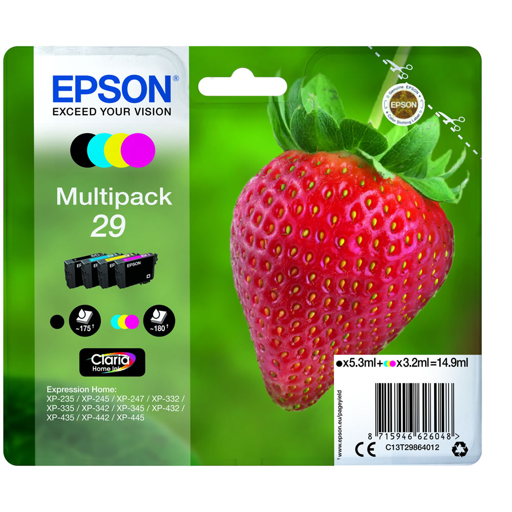Epson 2986 Ink Cartridge Multipack Wilko