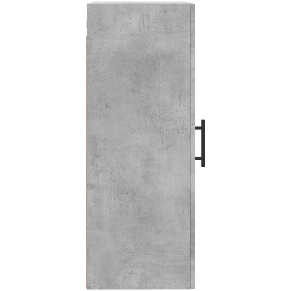 vidaXL Single Door Concrete Grey Wall Mounted Cabinet Image 8
