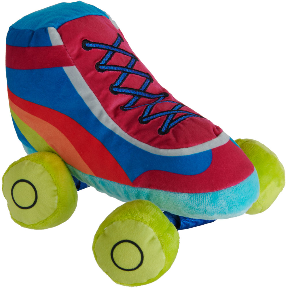 Wilko Retro Roller Skate Dog Toy Image 1