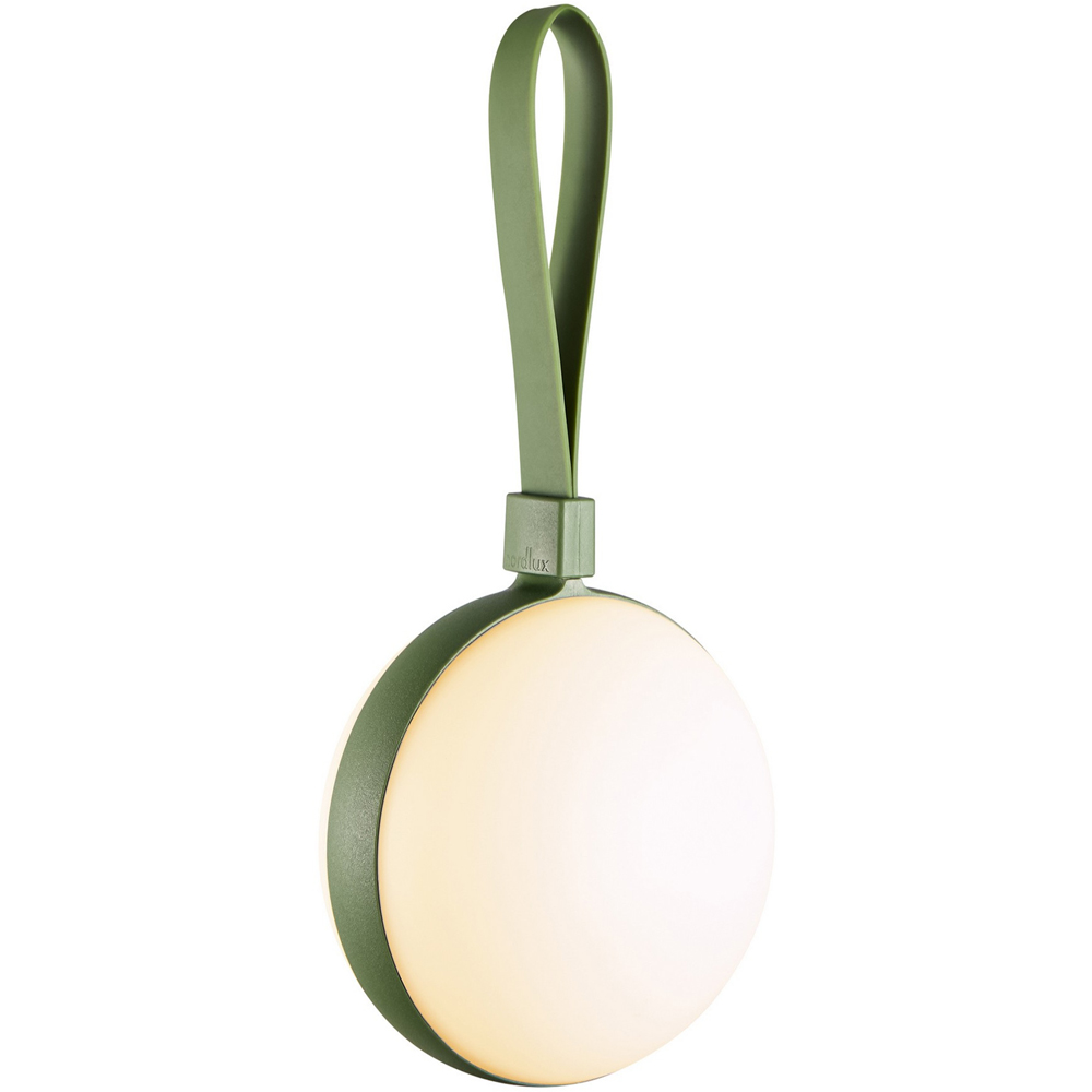 Nordlux Bring To Go 12 White and Green Battery Powered Portable Light Image 1