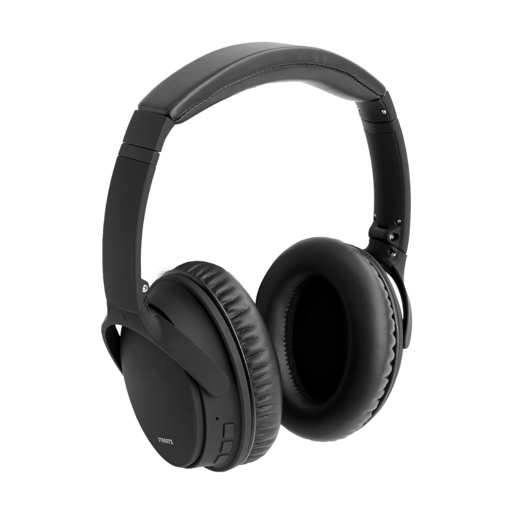 Streetz Black Active Noise Cancelling Bluetooth Headphones Image 3