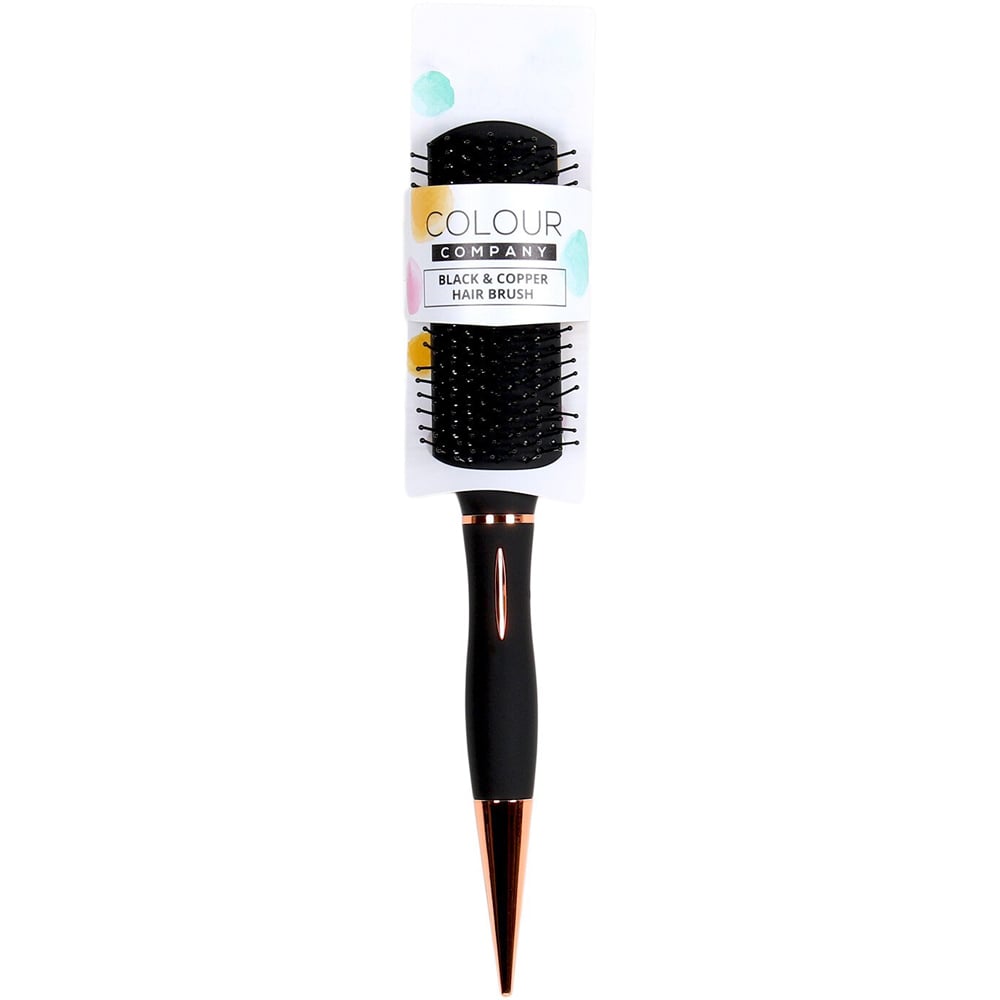 Black and Copper Hair Brush Image