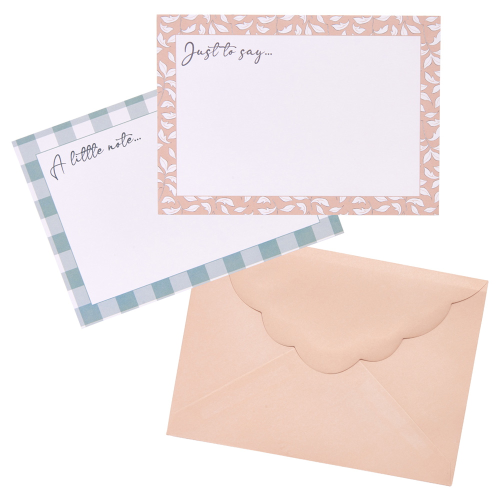 Wilko Fond Memories Notecards and Envelopes 10 Pack Image 2