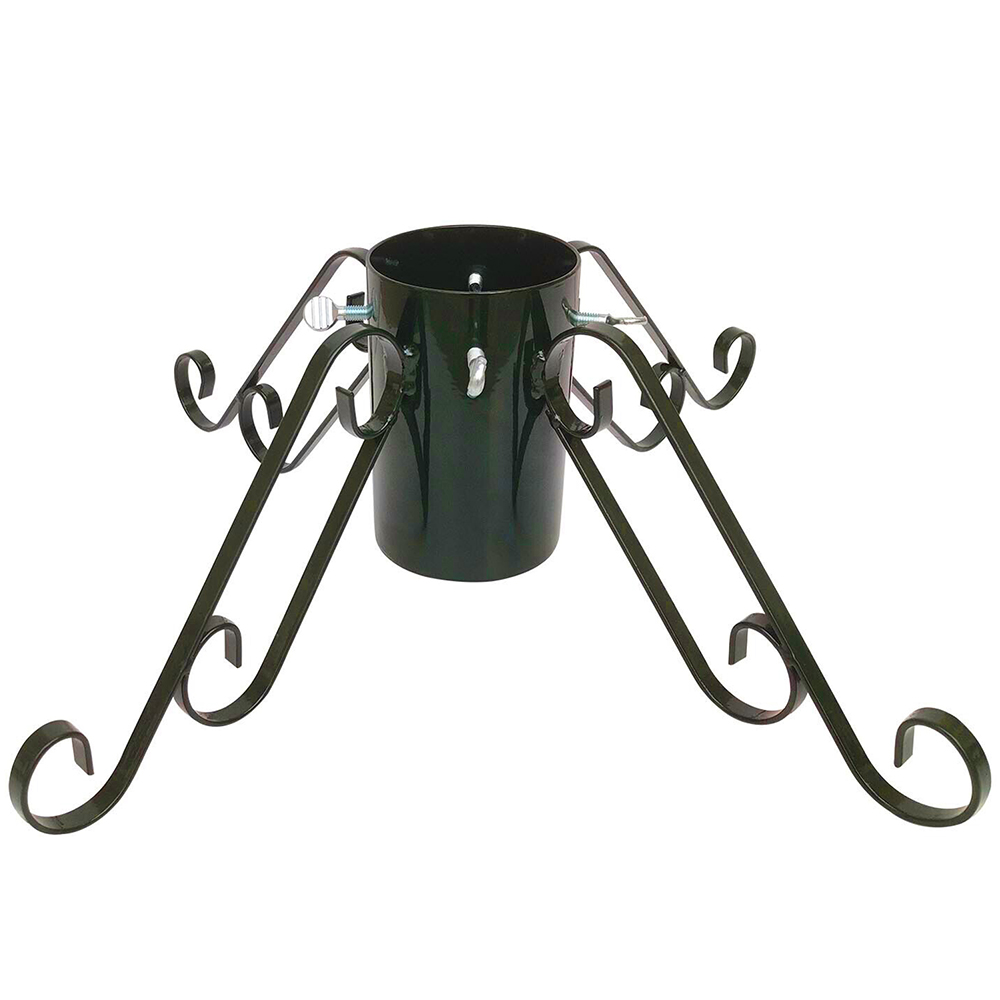 Green Steel Christmas Tree Stand 4 inch Image