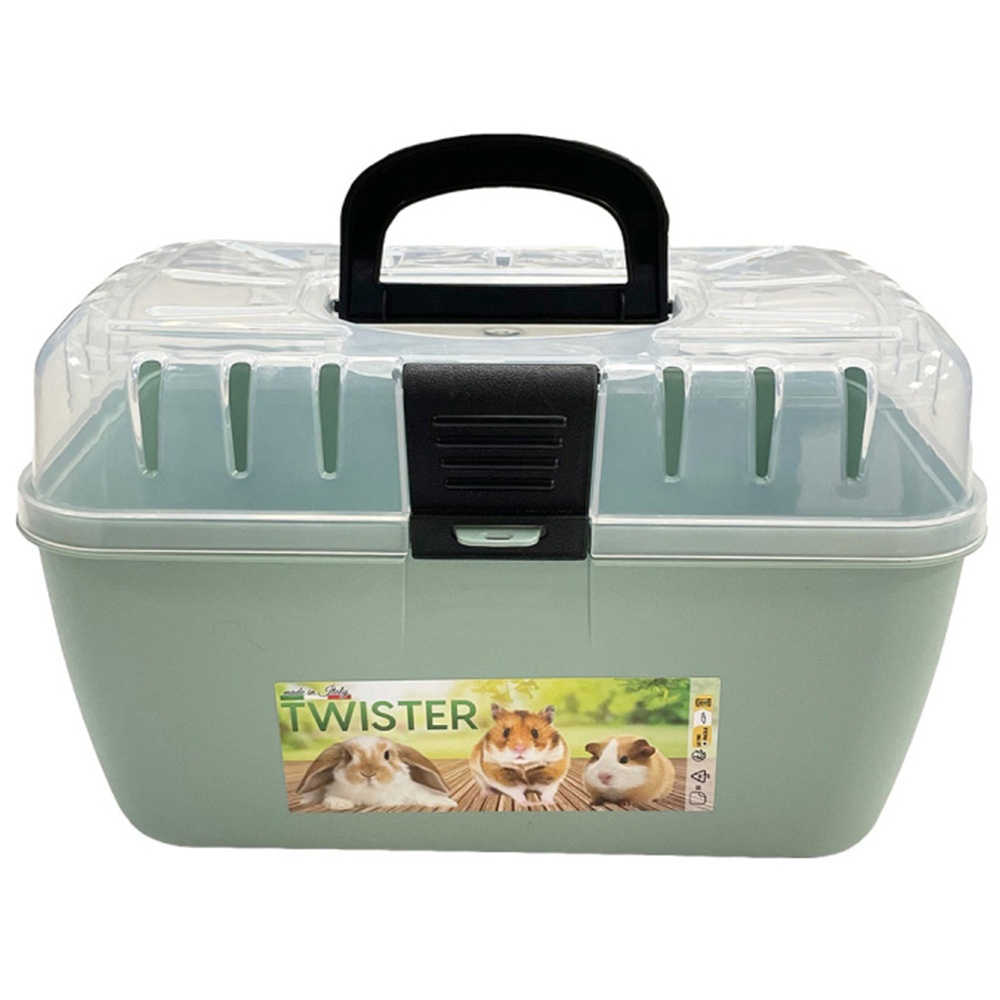 Happy Pet Twister Sage Small Animal Carrier 29 x 19 x 18cm Image 3