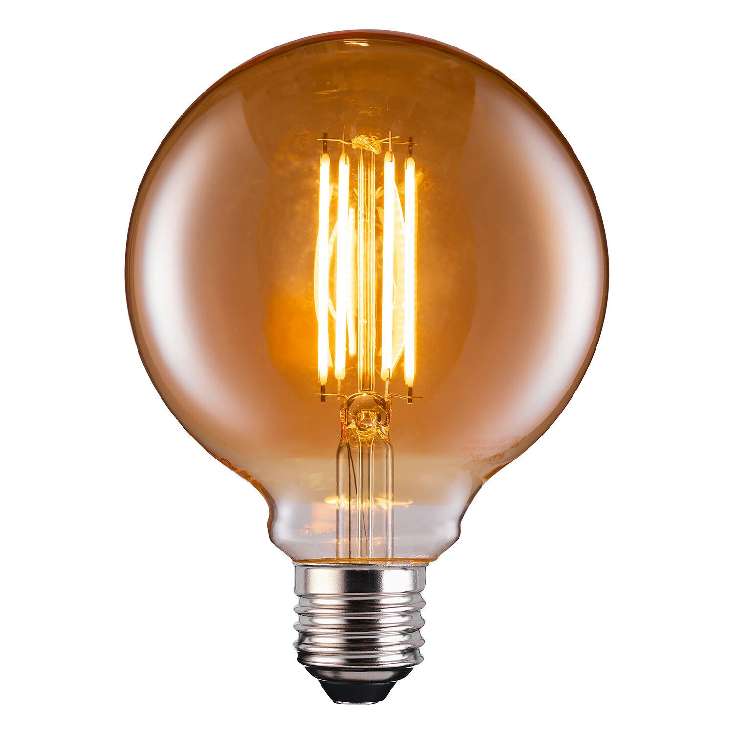 TCP Decorative Filament Traditional G95 720L E27 Warm White Bulb - Warm White Image 1